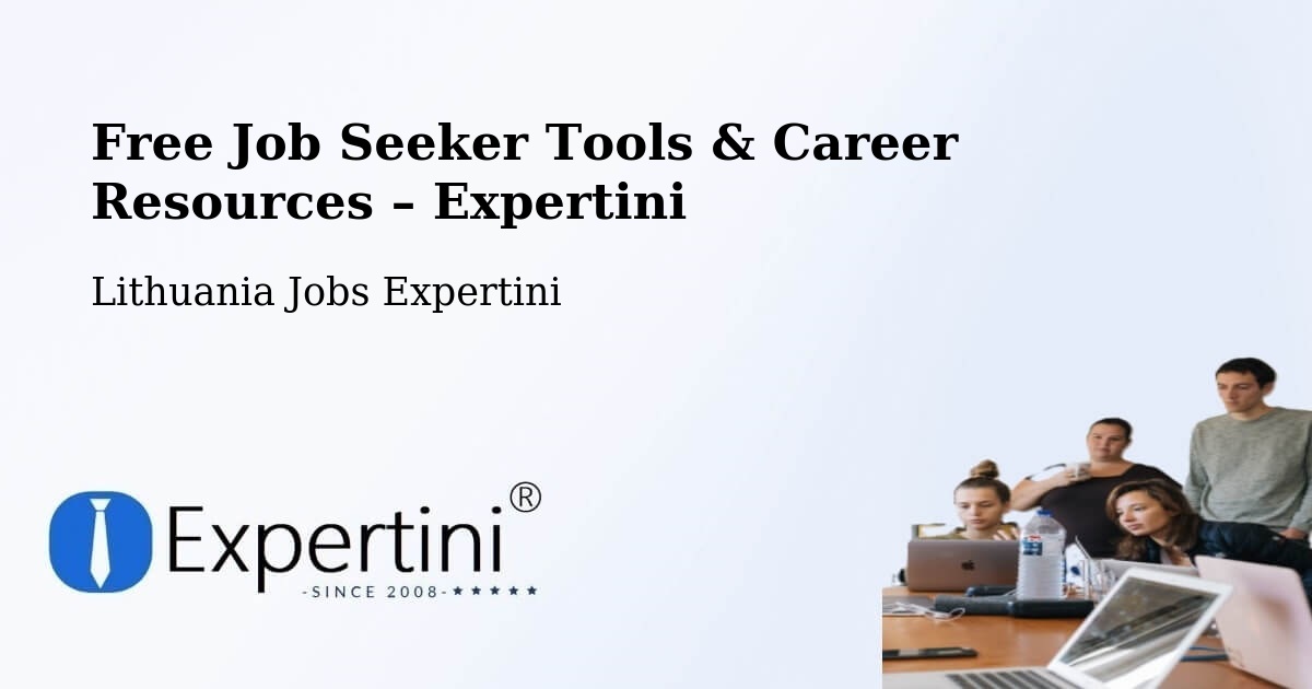 Free Job Seeker Tools & Career Resources – Rasos - Rasos, Lithuania Jobs Expertini