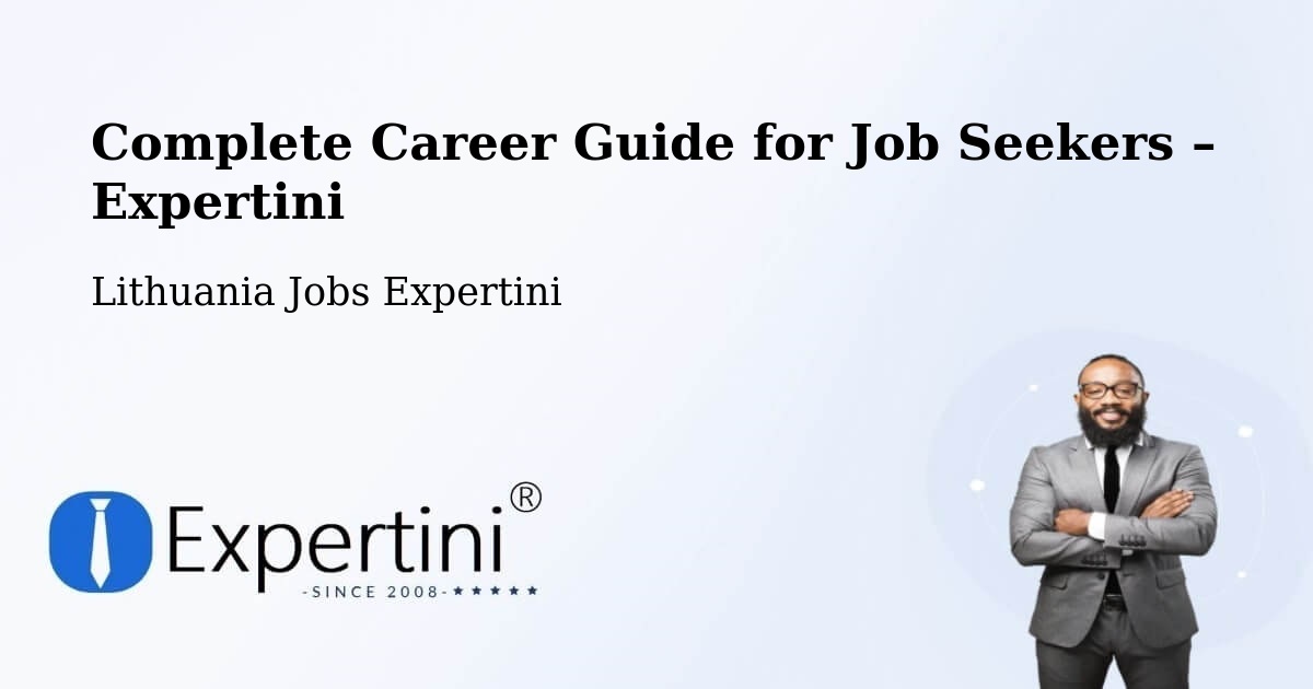 Career Guide for Job Seekers – Rasos - Rasos, Lithuania Jobs Expertini