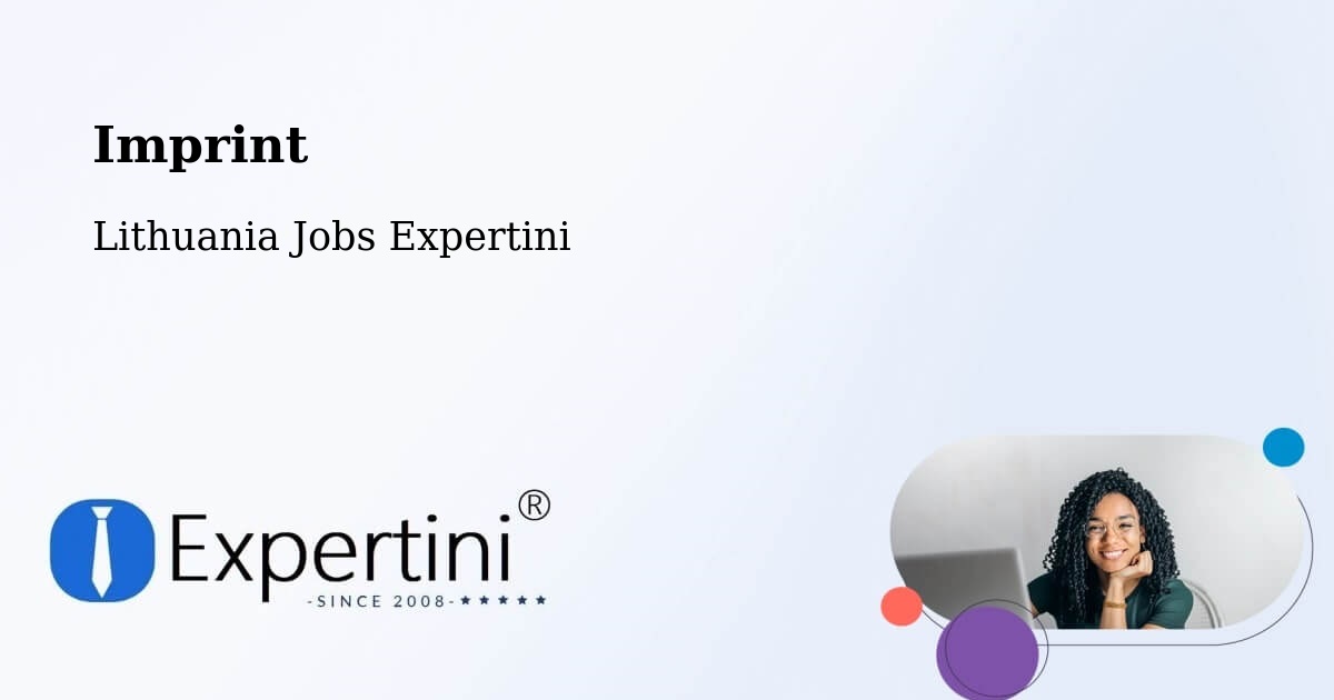 Imprint – Rasos - Lithuania Jobs Expertini