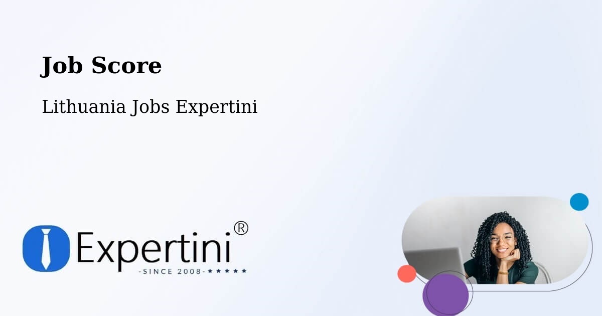 Job Score & Job Description Score Tool – Rasos - Lithuania Jobs Expertini
